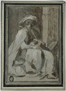 Święty Jan z Lykopolis autorstwa Abraham Bloemaert