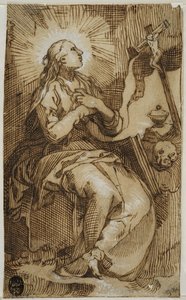 Święta Maria Magdalena autorstwa Abraham Bloemaert