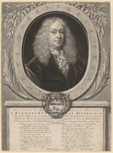 Hieronymus van Beverningk autorstwa Abraham Blooteling after Nicolaes Maes