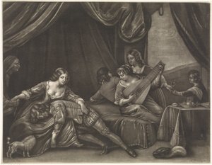 Syn marnotrawny w burdelu autorstwa Abraham Bloteling (possibly)