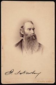 Portret Johna Stronga Newberry 1822-1892, w latach 1876-1887. autorstwa Abraham Bogardus