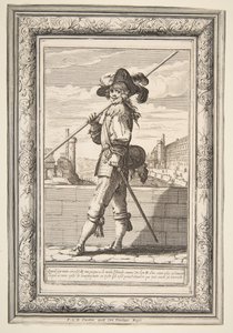 Pikinierz, 1632. autorstwa Abraham Bosse