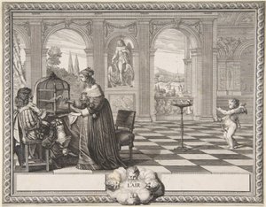 Powietrze autorstwa Abraham Bosse