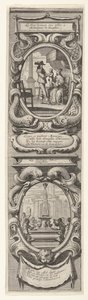 Alegorie na cześć narodzin delfina, ca. 1638. autorstwa Abraham Bosse