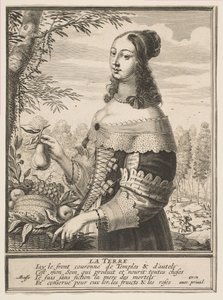 Ziemia, 1630. autorstwa Abraham Bosse