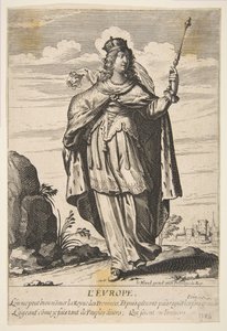 Europa, od połowy do końca XVII wieku. autorstwa Abraham Bosse