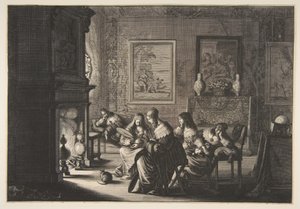 „Foolish Virgins Sleeping” (Głupie panny śpią, czekając na przybycie oblubieńca)