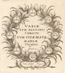 Frontyspis do „Tajemnice męki” Callota autorstwa Abraham Bosse