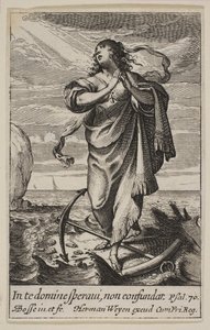 Nadzieja, 1636. autorstwa Abraham Bosse