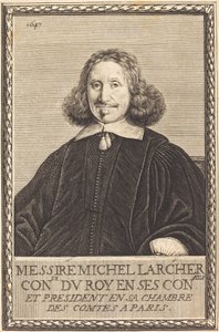 Michael Larcher autorstwa Abraham Bosse