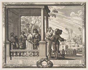 Letnie Lete, ok. godz. 1637. autorstwa Abraham Bosse