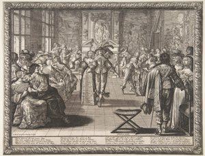 Bal, ok. godz. 1634. autorstwa Abraham Bosse