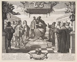 Radość Francji, 1638. autorstwa Abraham Bosse
