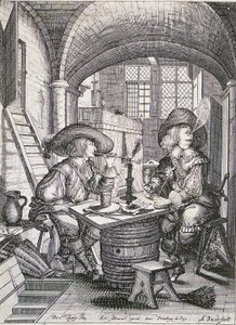 Palacze autorstwa Abraham Bosse