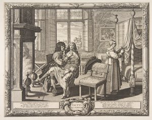 Dotyk Dotyk, ca. 1638. autorstwa Abraham Bosse