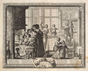 Zima autorstwa Abraham Bosse