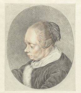 Panna (szczegół głowy kobiety) autorstwa Abraham Delfos