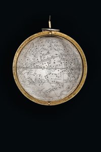 Dwa wyjątkowe globusy ziemskie i niebieskie, wspierane przez Herkulesa i Atlasa, Augsburg, 1697-99 autorstwa Abraham Drentwett