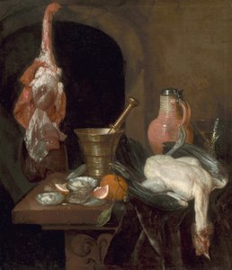 Przygotowania do posiłku, 1664
