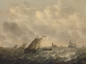 Widok rzeki, ok. 1643-1650 (olej na płycie)