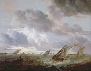 Nieznany obraz autorstwa Abraham Hendricksz van Beyeren