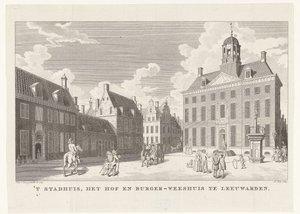 Ratusz w Leeuwarden 