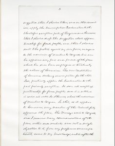 Autograf rękopisu ostatniego przemówienia Lincolna jako prezydenta, wygłoszony w Waszyngtonie, z okna Białego Domu wieczorem 11 kwietnia 1865 r.