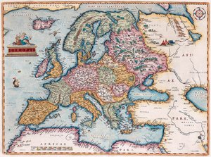 Europejski Od: Teatr Świata, 1579 autorstwa Abraham Ortelius