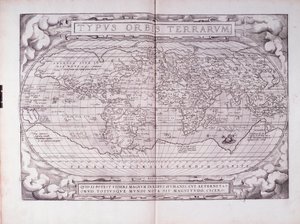Typ portretu portretowego (grawerowanie autorstwa Abraham Ortelius