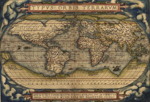 Mapa świata Typvs Orbis Terrarvm