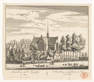 Widok na Amstelveen autorstwa Abraham Rademaker