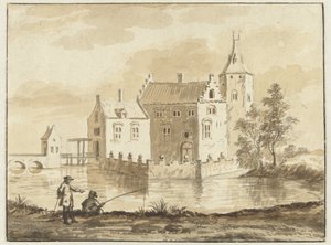 Dom Munniekenhof w pobliżu wsi Grijpskerk w Walcheren