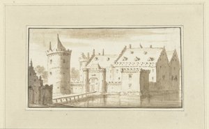Dom Kronenburg nad Wechtą autorstwa Abraham Rademaker