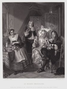 Wyimaginowany nieważny (grawerunek) autorstwa Abraham Solomon
