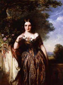 Portret pani J. Hardcastle, z domu Anne Capper autorstwa Abraham Solomon