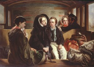 Druga klasa - Rozstanie, ok. 1855 autorstwa Abraham Solomon