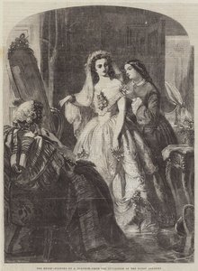 Panna Młoda (grafika) autorstwa Abraham Solomon