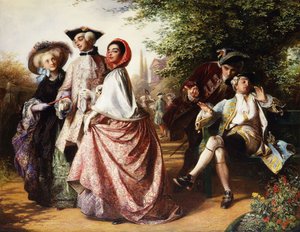 Lis i winogrona, 1858