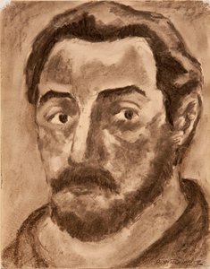 Głowa mężczyzny, 1900.
