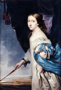 Portret królowej Krystyny Szwecji