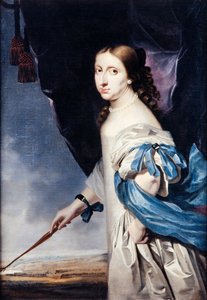 Portret królowej Krystyny Szwecji 1626-1689, 1661