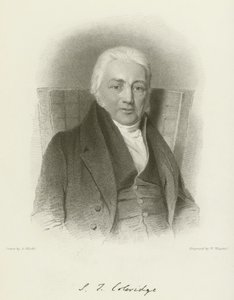 Samuel Taylor Coleridge autorstwa Abraham after Wivell