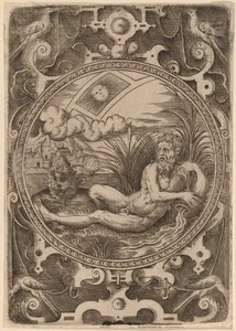 Cebren (bóg rzeki) autorstwa Abraham de Bruyn