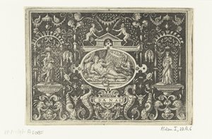 Danae i Jupiter jak deszczowe kawałki złota DANAE (tytuł na obiekcie) autorstwa Abraham de Bruyn
