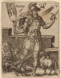 Mars autorstwa Abraham de Bruyn