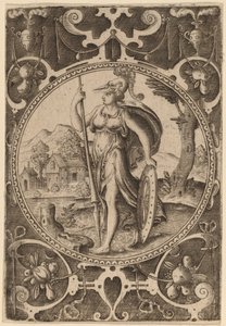Minerwa autorstwa Abraham de Bruyn