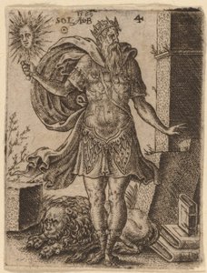 Słońce autorstwa Abraham de Bruyn