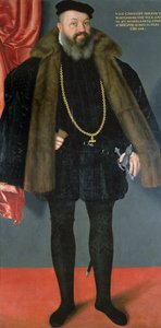 Christoph, książę Wirtembergii (1515-68), syn Ulryka I Wirtembergii w stroju hiszpańskim