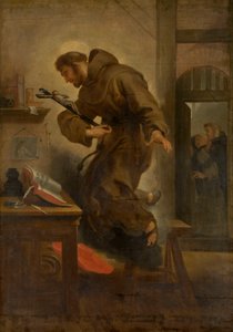 Święty Bonawentura w ekstazie autorstwa Abraham van Diepenbeeck
