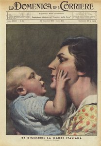 24 grudnia, Matka Włoszka autorstwa Achille Beltrame